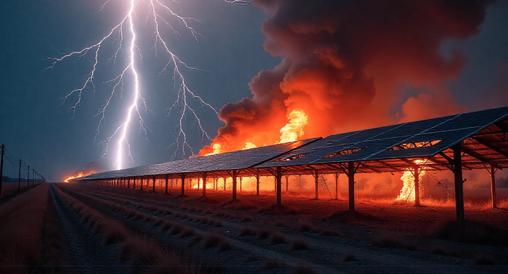 Como evitar incêndios em usinas fotovoltaicas